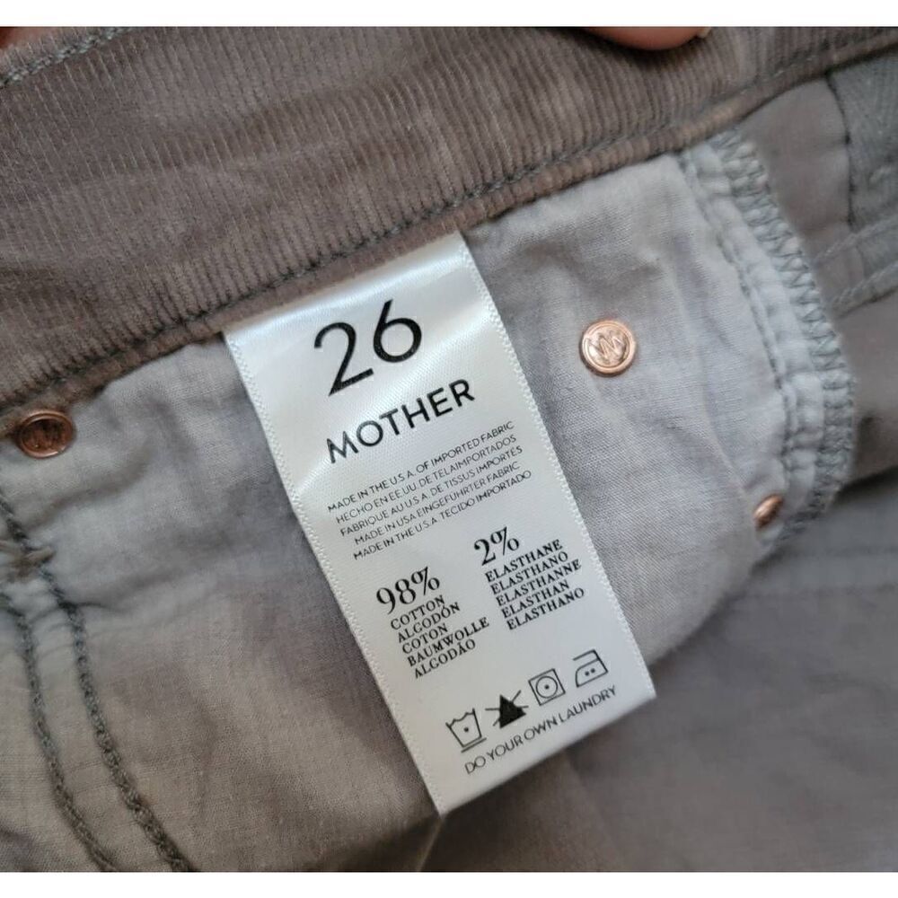 Mother Corduroy Skinny Pants 26 - Picture 6 of 7